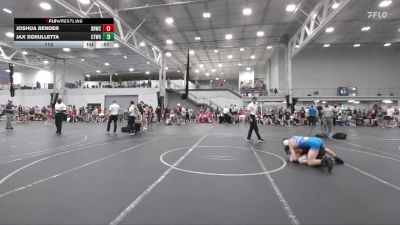 113 lbs Round 2 (6 Team) - Jax Sgrulletta, CTWHALE ORCA vs Joshua Bender, Barn Brother WC
