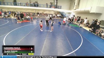 67-72 lbs Round 2 - Alexandra Maiolo, Sanderson Wrestling Academy vs Tilaima Faaliliu, Team Pride Academy