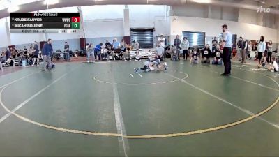 67 lbs Cons. Round 2 - Kruze Fauver, Willie Walters Wrestling Club vs Micah Bourne, Highlands Wrestling Club