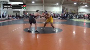 285 lbs Quarterfinal - Wyatt Bailey, Ashland University vs Gavin Harper, Wheeling University