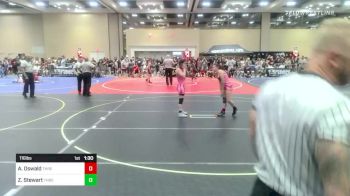 116 lbs Round Of 16 - Aurora Oswald, Threshold WC vs Zahra Stewart, Threshold WC