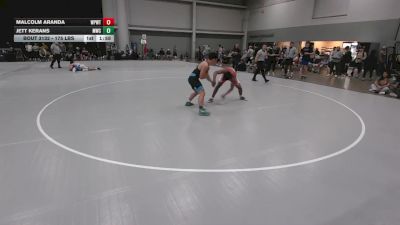 175 lbs Champ. Rd Of 64 - Jett Kerans, MWC Wrestling Academy vs Malcolm Aranda, Wolf Pack Wrestling TX