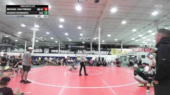 67 lbs Rr Rnd 2 - Michael Van Peenan, Ruthless - K6 vs Jaxson Schwartz, Clearview - K6