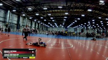 72 lbs Rd# 2 10:30am Friday - Brody Peters, Iowa Black vs Chace Reynolds, New England United