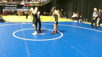 5A 190 lbs Cons. Round 3 - Josiah Medrano, Lubbock vs Mark Gallegos, Canyon Randall