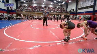 84 lbs Rr Rnd 2 - Cannon Daniels, Bristow Youth Wrestling vs Jaxsyn Gibson, Keystone Wrestling Club