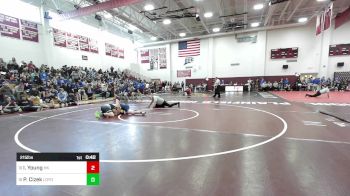 215 lbs Round Of 32 - Ian Young, Haddam-Killingworth vs Parker Cizek, Ledyard