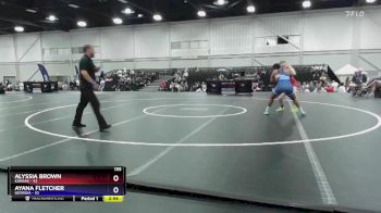 155 lbs Round 4 (6 Team) - Alyssia Brown, Kansas vs Ayana Fletcher, Georgia