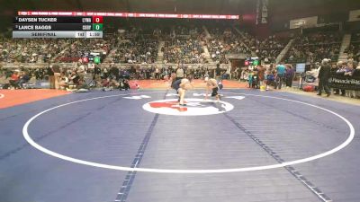 3A-132 lbs Semifinal - Lance Baggs, Cody vs Daysen Tucker, Lyman
