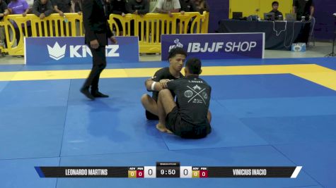 Vinicius Inacio vs Leonardo Martins 2025 Pan IBJJF Jiu-Jitsu No-Gi Championship