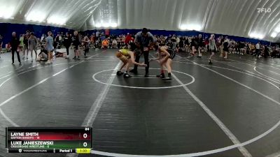 84 lbs Round 5 (8 Team) - Layne Smith, Dayton Bandits vs Luke Janieszewski, Crossroads Wrestling