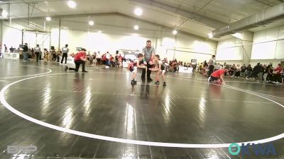 55 lbs Round Of 16 - Roman Young, Keystone Kids Wrestling Club vs Kenneth Silkey, Hilldale Youth Wrestling Club