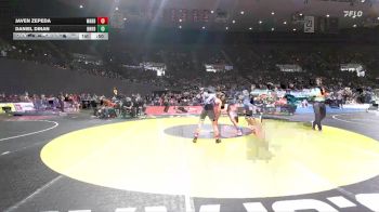 3A Boys 126 lbs Cons. Round 2 - Daniel Dinan, Banks Boys vs Javen Zepeda, Warrenton Boys