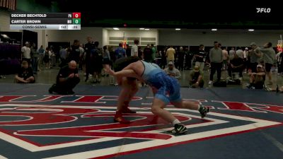 215 lbs Consolation - Decker Bechtold, PA vs Carter Brown, MO