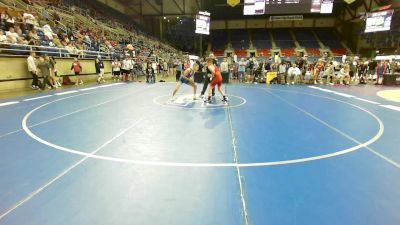 88 lbs Quarters - Hunter Shirley, WA vs Thales Silva, CA