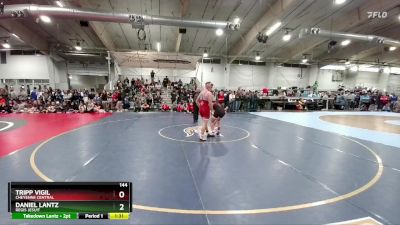 144 lbs Champ. Round 3 - Daniel Lantz, Regis Jesuit vs Tripp Vigil, Cheyenne Central