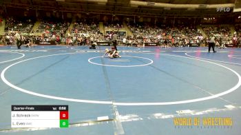 55 lbs Quarterfinal - Justin Schreck, SVRWC vs Lowden Even, Immortal Athletics WC