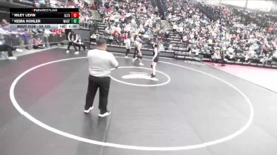 5A 125 lbs Quarterfinal - Riley Levin, Alta vs Keira Kohler, Wasatch