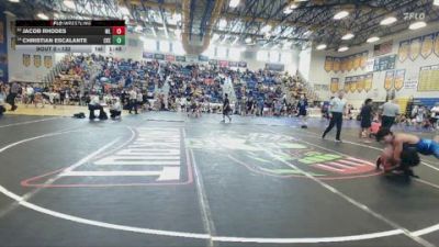 132 lbs Champ. Round 1 - Jacob Rhodes, Mater Lakes vs Christian Escalante, Coach K Elite