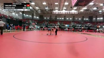 152 lbs 3rd Place Match - Kaitlyn Cruz, Keller Timber Creek vs Mallory Lowe, Euless Trinity