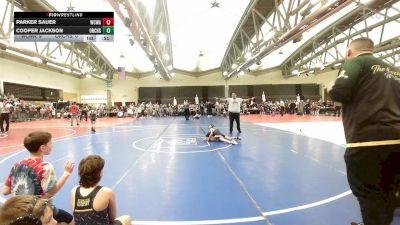 50 lbs Rr Rnd 1 - Parker Sauer, Wrecking Crew Wrestling Academy vs Cooper Jackson, Orchard South K3