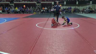 68 lbs 5th Place Match - Colt Marsh, NORTHEAST MT vs Oliver Rivers, Butte Wrestling Club
