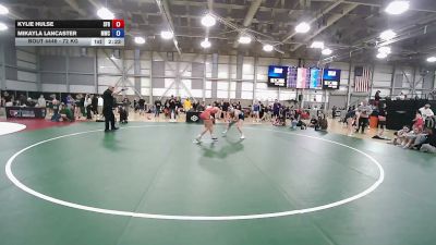 72 kg Cons. Rd Of 16 - Kylie Hulse, Sioux Falls RTC vs Mikayla Lancaster, Menlo Wrestling Club