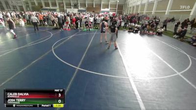 120 lbs Champ. Round 2 - Caleb Dalvia, Bonneville vs Josh Terry, Timpanogos