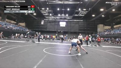 157 lbs 3rd Place Match - Josey Jernegan, University Of Saint Mary (KS) vs Benjamin Miller, Doane University