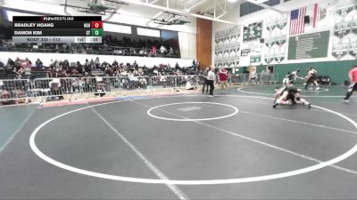 113 lbs Cons. Round 2 - Bradley Hoang, Highland vs Damon Kim, South Torrance