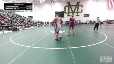 215 lbs Semifinal - Chase Gardner, Esperanza vs Santiago Salas, Yorba Linda