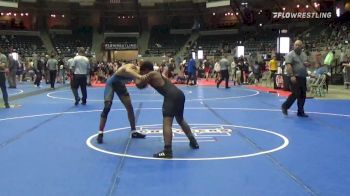 132 lbs Rr Rnd 3 - Robert132 Brown, Tulsa Rogers vs Peton Dean, Edison Eagles
