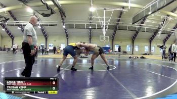 285 lbs 3rd Place Match - Tristan Kemp, West Virginia Unattached vs Lance Trost, Cliff Keen Wrestling Club