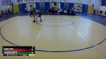 126 lbs Quarters & Wb (16 Team) - Clint Legg, A`Dale vs Phoenix Kruth, Deland Bulldog WC