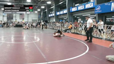 182 lbs Rr Rnd 1 - Gregory Vassallo, Mat Assassins Black vs Jayvion Chandler, Stratton Trained WC