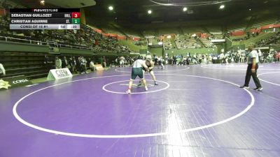 287 lbs Consi Of 16 #1 - Sebastian Guillozet, Bullard vs Christian Aguirre, St. Joseph