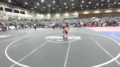 50 lbs Round Of 16 - Trenton Boisa, Warriors Of Christ vs Xavier Ramirez, Fernley WC