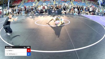 132 lbs Rnd Of 32 - Jovani Solis, FL vs Cooper Williams, WA