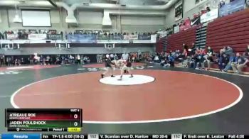 160 lbs Champ. Round 2 - Atreaue Roe, North Medford vs Jaden Poulshock, David Douglas