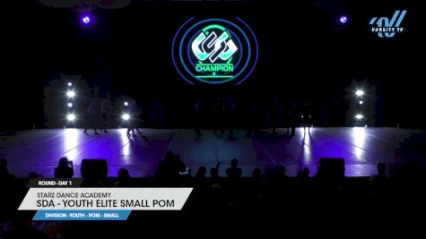 Starz Dance Academy - SDA - Youth Elite Small Pom [2024 Youth - Pom - Small Day 1] 2024 ASC Clash of the Titans Schaumburg & CSG Dance Grand Nationals