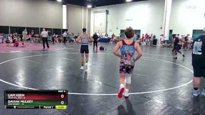 126 lbs Round 5 (16 Team) - Davian Mulkey, War Ready vs Liam Keen, Team STL Red