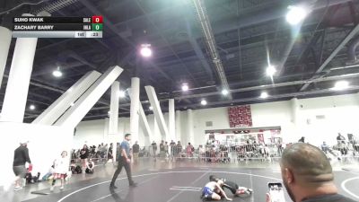 50 lbs Consi Of 8 #2 - Suho Kwak, Salem Elite Mat Club vs Zachary Barry, Inland Elite WC