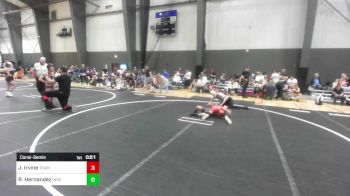 61 lbs Consolation - James Irvine, Team Aggression vs Remy Hernandez, Independent