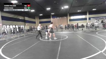 157 lbs Round Of 16 - Damen Vollmer, Temecula Valley HS vs Jonah Ware, Wasatch WC