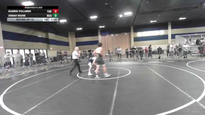 157 lbs Round Of 16 - Damen Vollmer, Temecula Valley HS vs Jonah Ware, Wasatch WC