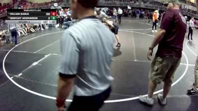 140 lbs Round 2 - Killian Gable, CWO vs Bentley Hoskinson, Junior Eagles