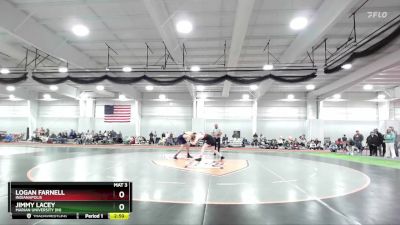165 lbs Cons. Round 1 - Jimmy Lacey, Marian University (IN) vs Logan Farnell, Indianapolis
