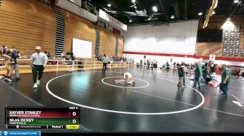 105 lbs Champ. Round 1 - Silas Dickey, Thermopolis vs Xayver Stanley, Riverton Middle School