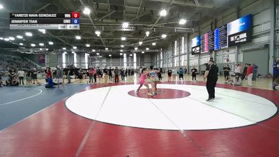 120 lbs 3rd Place Match - Yaretzi Nava Gonzalez, Whatcom Wrestling Academy vs Jennifer Tian, Cheney Blackhawk Wrestling Club