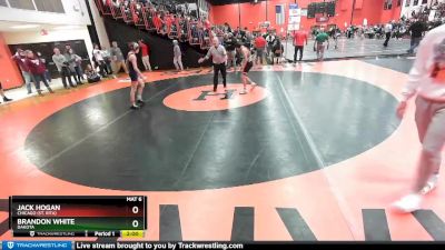 106 lbs Cons. Round 2 - Brandon White, DAKOTA vs Jack Hogan, Chicago (ST. RITA)